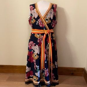 Liza Luxe XL wrap dress